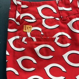Loudmouth Golf Shorts MLB Cincinnati Reds MLB Red Women's size 0 NWOT